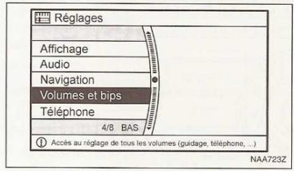 NISSAN QASHQAI - Commande de réglage du volume - 1