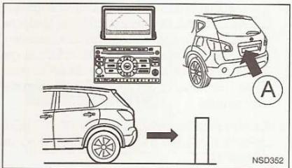 NISSAN QASHQAI - Moniteur de VUE arriere (selon modèles) - 1