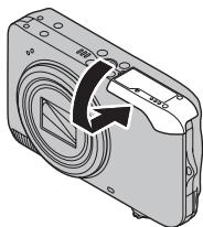 FUJIFILM JZ300 - ■ Insertion d'une carte mémoire - 3