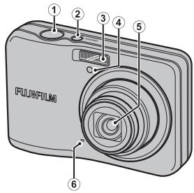 FUJIFILM FINEPIX AV200 - Parties de l'appareil photo - 1