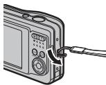 FUJIFILM FINEPIX AV200 - Fixation de la dragonne - 2