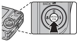 FUJIFILM FINEPIX AV200 - Affichez le menu configuration. - 1
