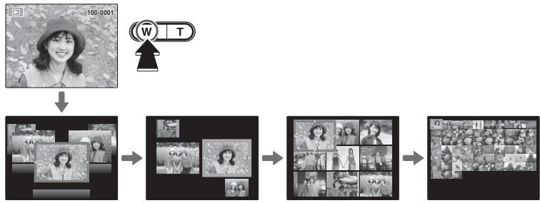 FUJIFILM FINEPIX AV200 - Lecture d'images multiples - 1