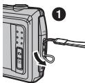 FUJIFILM FINEPIX Z90 - Fixation de la dragonne - 1