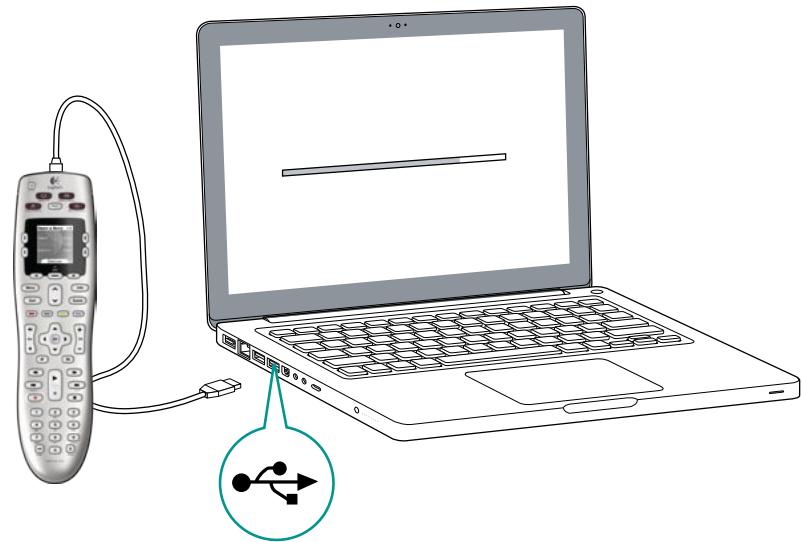 LOGITECH HARMONY 950 - Connexion de la télécommande harmony 600 à l'ordinateur - 1