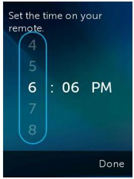 LOGITECH HARMONY ELITE - Réglage de l'heure - 1