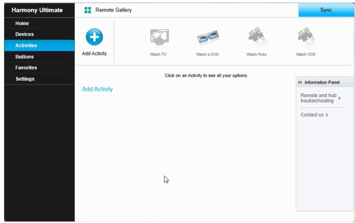 LOGITECH HARMONY ELITE - Modification de paramètres de dispositifs - 1
