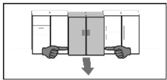 LIEBHERR GKP 410 - Instructions d'assemblage du combiné : - 2