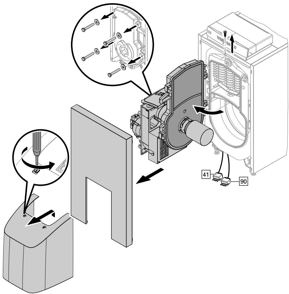 VIESSMANN VITORONDENS 200 - Vidanger l'installation de chauffage (si nécessaire) - 1