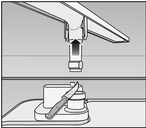 MIELE G 646 SC PLUS - Mise à l'air de la vidange - 1