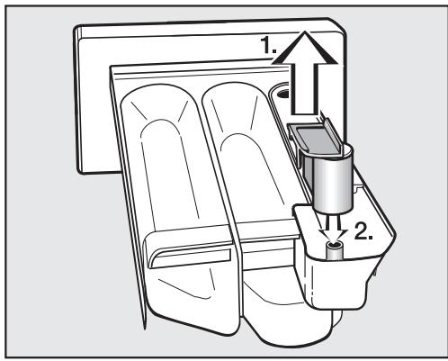 MIELE WDA 100 - Nettoyer le tube d'aspiration - 1