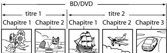 DENON 3800BD & DVD-3800BD - Structure du contenu d'un disque ou d'une carte mémoire SD - 1