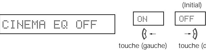 DENON AVR-1604 - Régler le paramètre d'ambiance en fonction de la source. appuyer tout d'abord sur la touche surround parameter. - 4