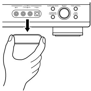 DENON AVR-1604 - Borne v. aux - 1