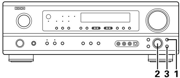 DENON AVR-1604 - Réglage de la qualité sonore (tonalité) - 2