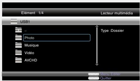 DENON DBT 331UD, DBT-3313UD - Lecture des fichiers (lecteur multimédia) - 4