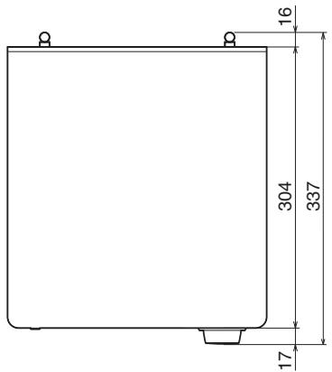 DENON DRA-100 - Dimensions - 1