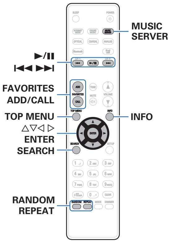 DENON DRA-100 - Lecture de fichiers stockés sur un ordinateur et un stockage NAS - 1
