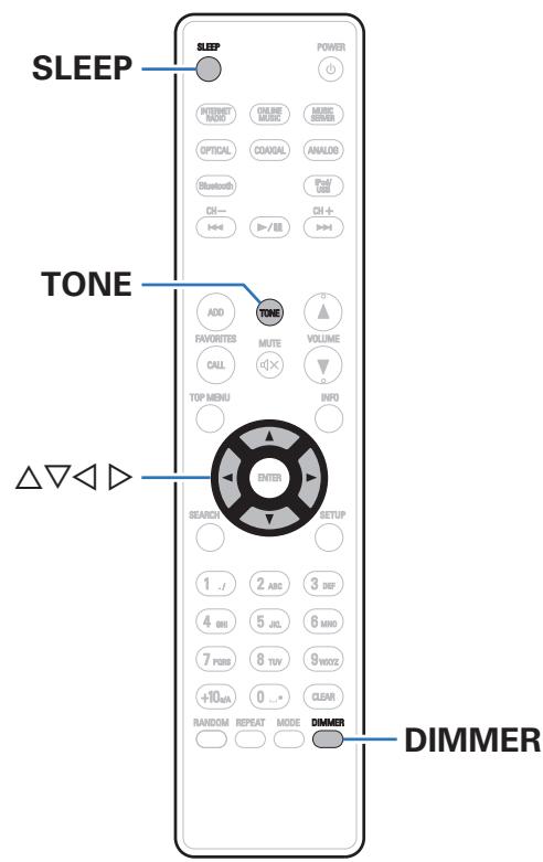 DENON DRA-100 - Fonctions pratiques - 1