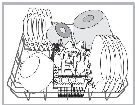 INDESIT DIFP 68 B 1 AEU - Panier inférieur - 1