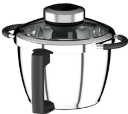 MAGIMIX 18900 COOK EXPERT - Cuve métal et accessoires - 5