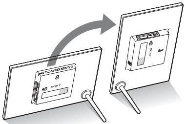 SONY DPF D1020B - Préparation de la télécommande - 2
