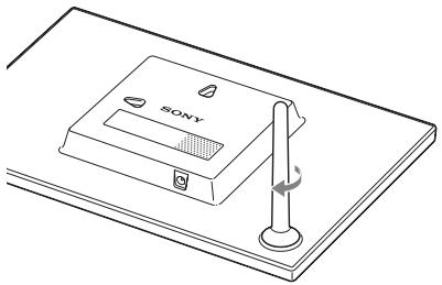 SONY DPF D1020B - Préparation de la télécommande - 1