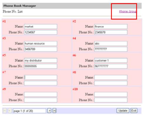 RICOH AFICIO MP C2051 - Suppression ou modification des numéros de téléphone - 1