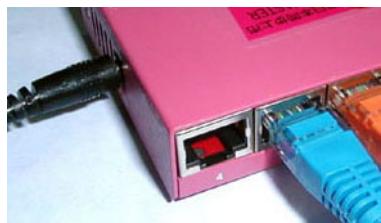 RICOH AFICIO MP C2051 - Branchement du câble ethernet - 1