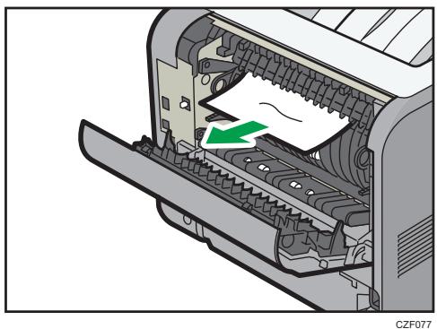 RICOH AFICIO SP 3600DN,  SP 3600SF - Message d'incident papier (Z1) - 3