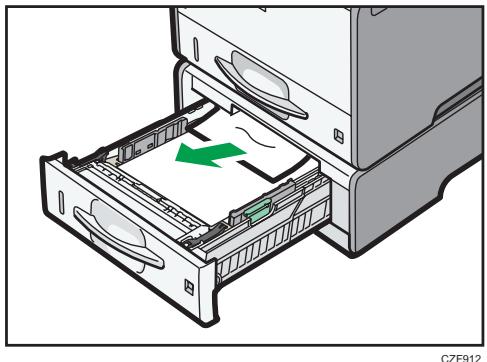 RICOH AFICIO SP 3600DN,  SP 3600SF - Message d'incident papier (y) - 2