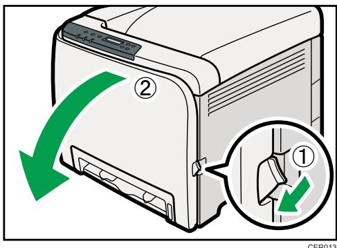RICOH AFICIO SP C240DN - Using the Printer Again after it has been Inactive for a Long Period - 1