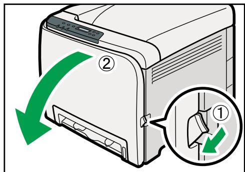 RICOH AFICIO SP C240DN - When "Misfd: Dupl Unit" Appears - 1