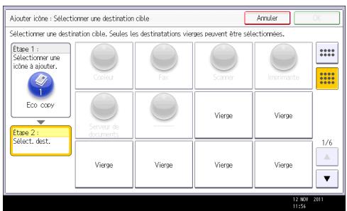 RICOH MPC3002 - Assurez-vous que [Programme copieur] est sélectionné. - 2
