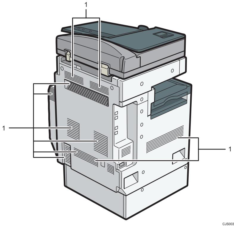 RICOH MPC3002 - Vue arrière gauche - 1