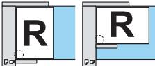 RICOH MPC3002 - Orientation d'origine et position des agrafes - 12