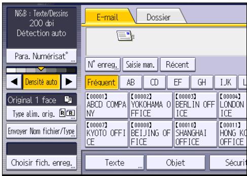 RICOH MPC3002 - Appuyez sur [Para. Numérisat°]. - 1