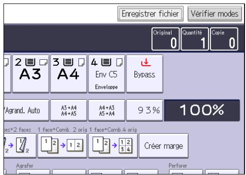RICOH MPC3002 - Copier sur les enveloppes depuis le magasin papier - 1
