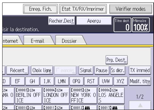 RICOH MPC3002 - Appuyez sur [État TX/RX/Imprimer]. - 1