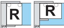 RICOH MPC3002 - Orientation d'origine et position des agrafes - 19