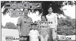RICOH WG-30, WG-30W - Utilisation du retardateur - 1