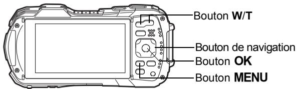 RICOH WG-30, WG-30W - Utilisation du zoom - 1