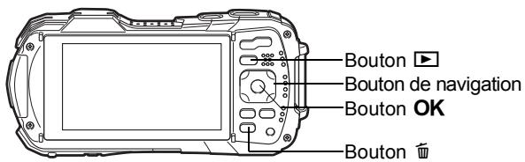 RICOH WG-30, WG-30W - Sauvegarde des réglages (mémoire) - 2