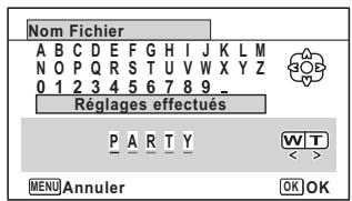 RICOH WG-30, WG-30W - Nommer vous-même le dossier - 2