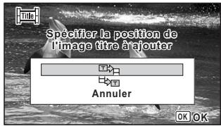 RICOH WG-30, WG-30W - Sélectionnez la position à l'aide du bouton de navigation (▲▼). - 1