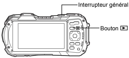 RICOH WG-30, WG-30W - Démarrage en mode lecture - 1