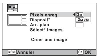 RICOH WG-30, WG-30W - Appuyez sur le bouton de navigation (). - 1
