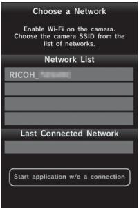 RICOH WG-M2 - Réglage des périphériques (pour android) - 2