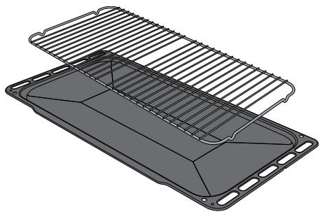 SMEG CPF9GMYW - Grille pour le chef de frite - 1