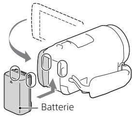 SONY HDR-CX450 - Chargement de la batterie - 1